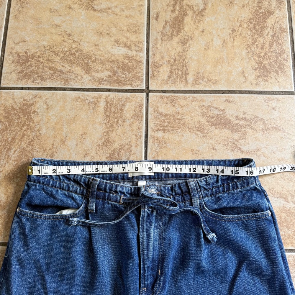 Frame Pixie Super Drape Drawstring Wide Leg Jeans… - image 7